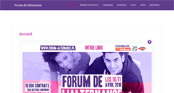 Desktop Screenshot of forum-alternance.fr